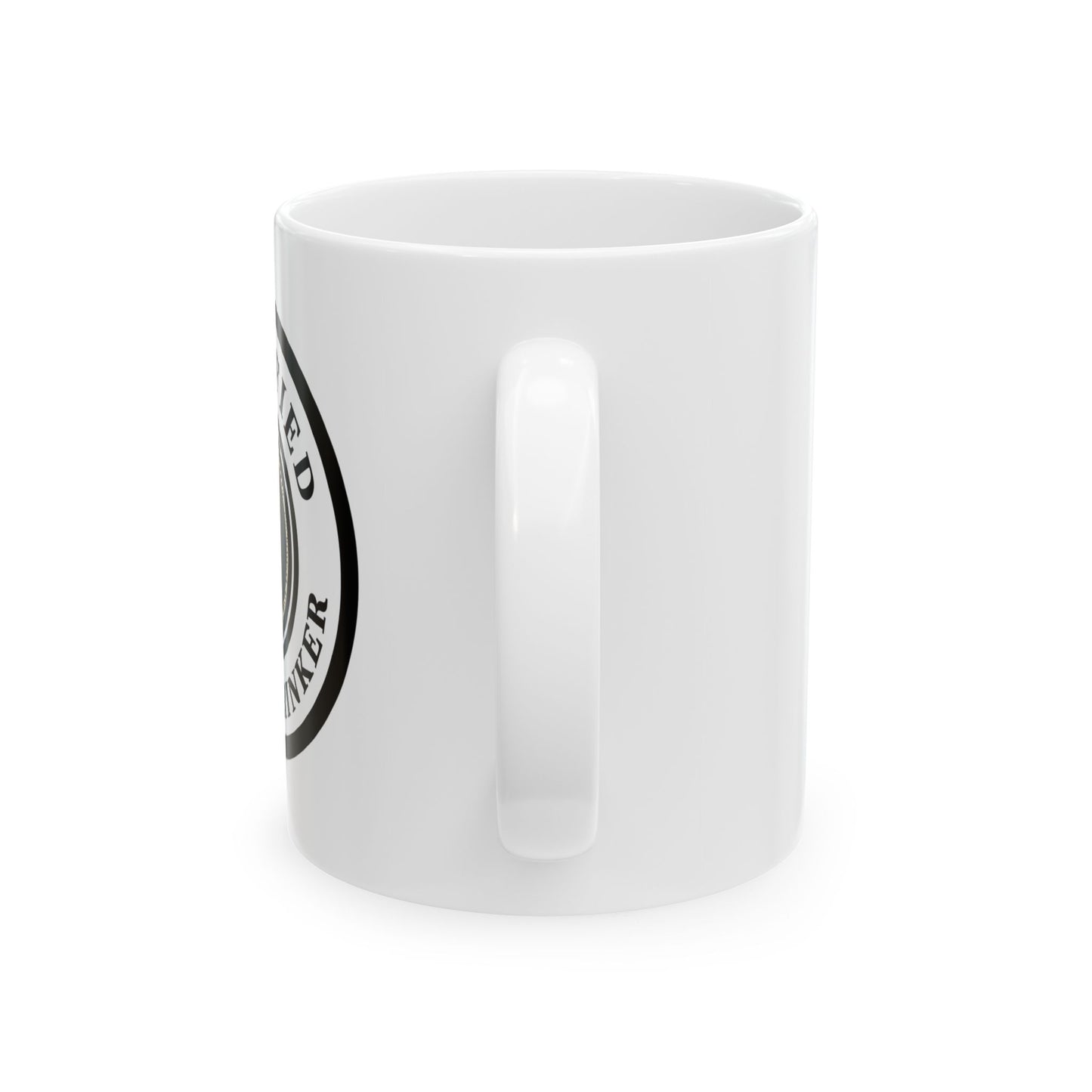 Certified Coffee Drinker Mug, Coffee Lover Gift, Funny Coffee Cup, Tea Mug, Gift for Caffeine Addict, Ceramic Mug