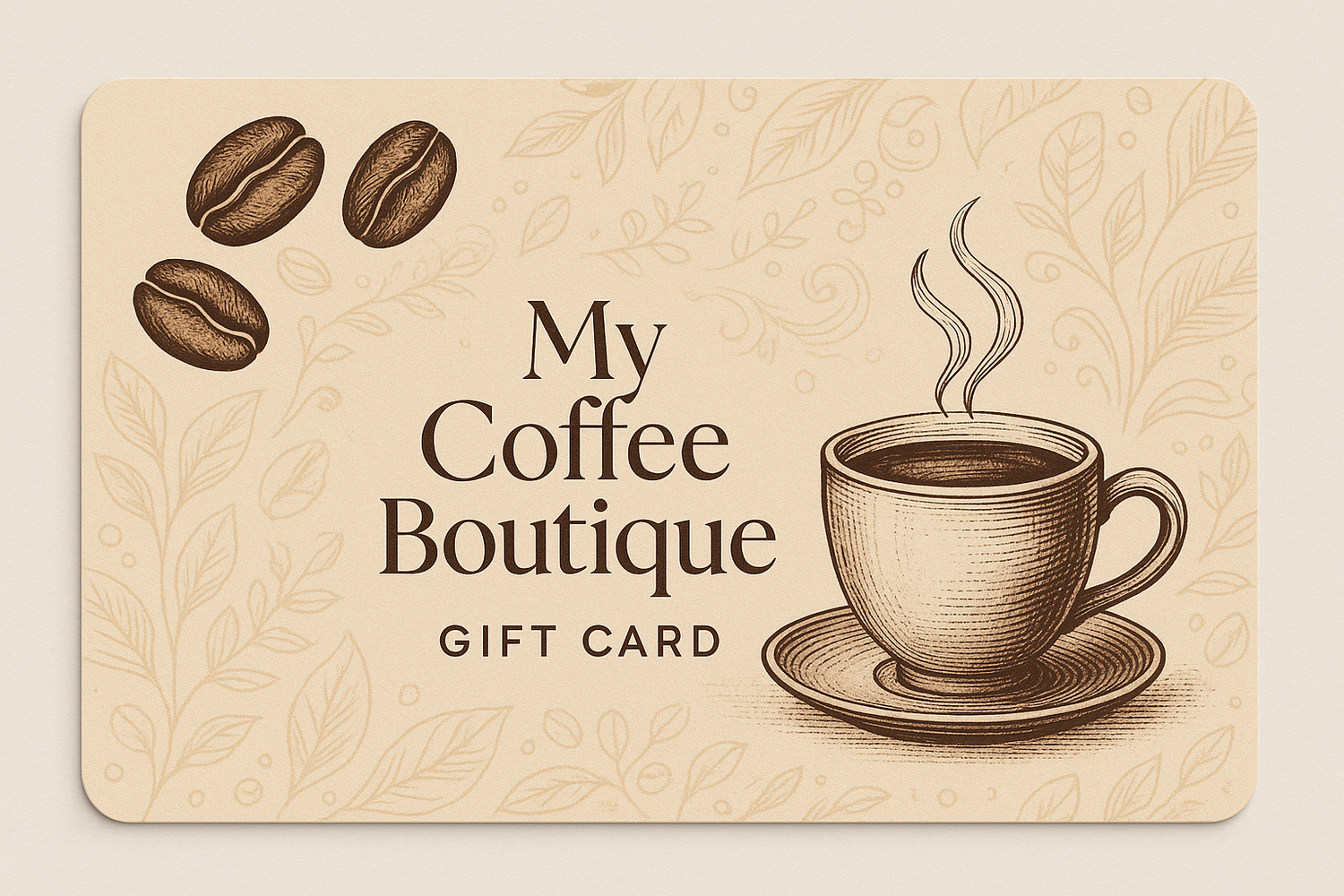 My Coffee Boutique Gift Card